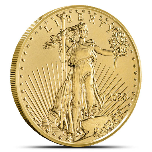 American Gold Eagle Coin 1/10 oz (BU)