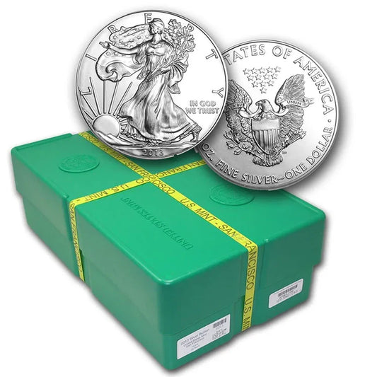 American Silver Eagle Monster Box (500 Coins, BU)